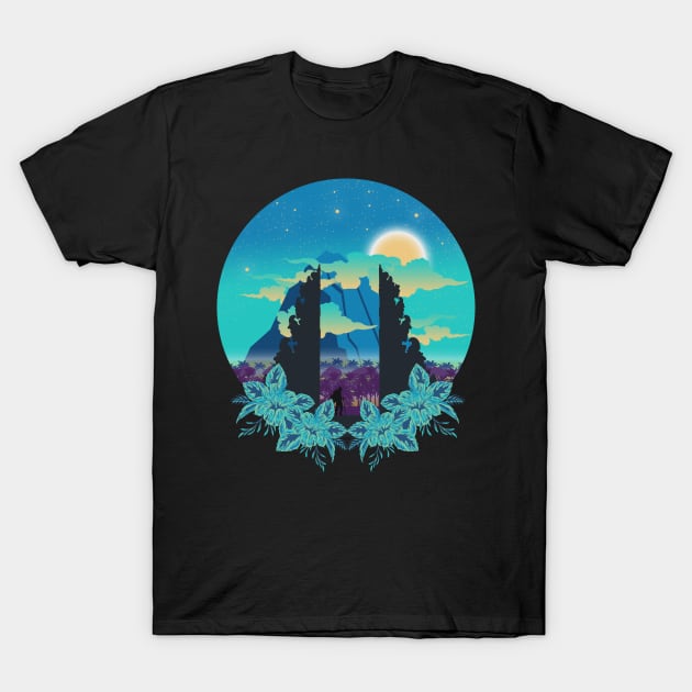 Bali Heaven Gate Temple T-Shirt by Mr Bushido